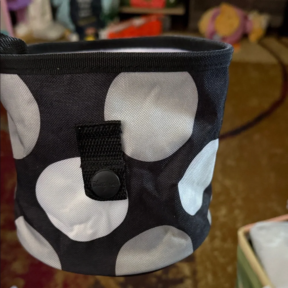 Thirty-one Black and White Fabric Basket